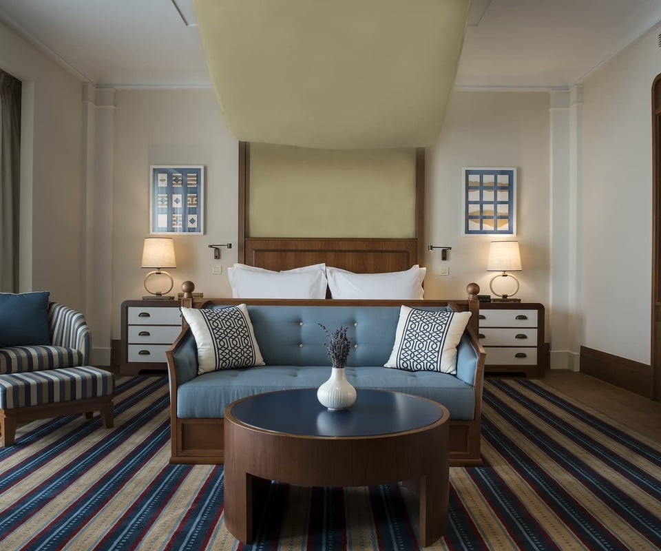 Luxury hotel room
