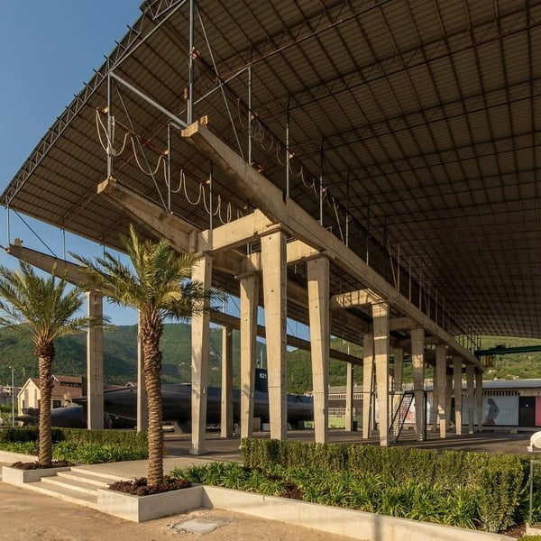 Synchro garden party venue in Montenegro