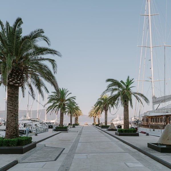 Outdoor event venue Jetty 2 in Tivat