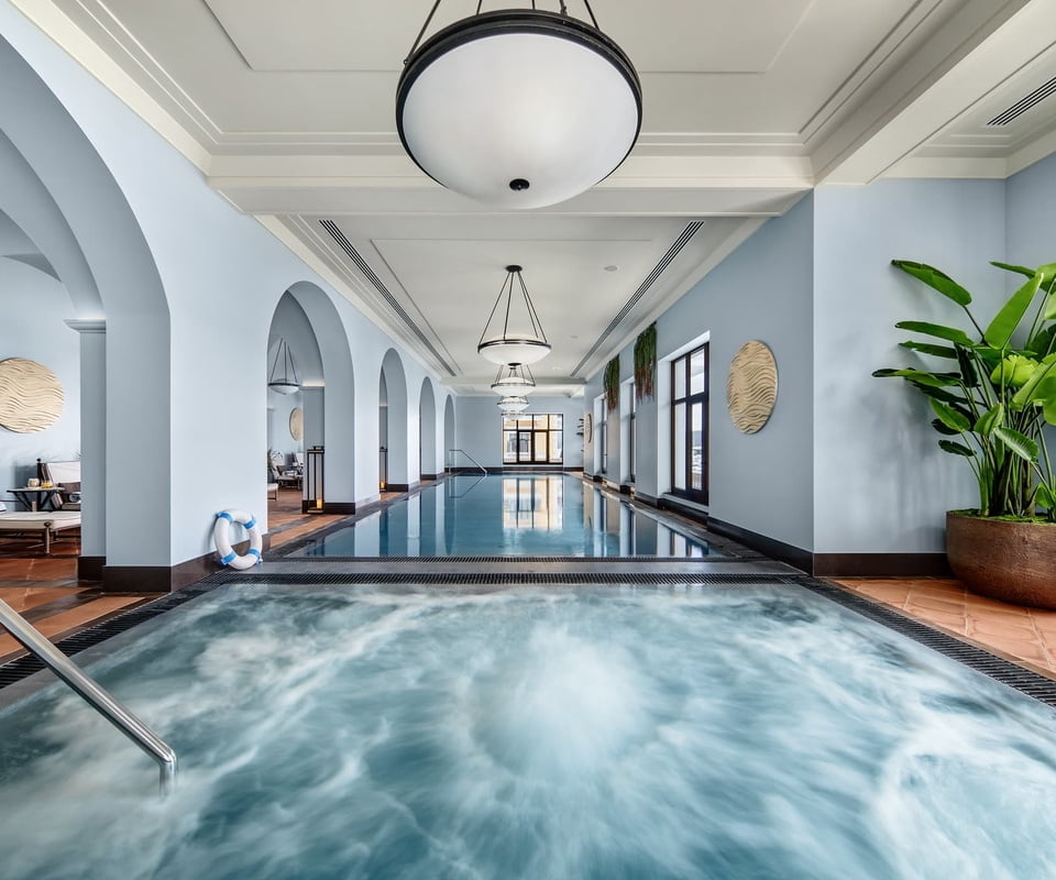 Empty spa room