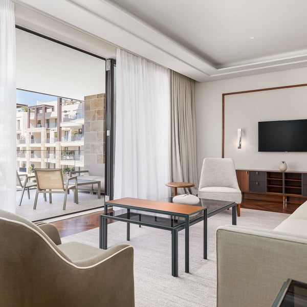 Lounge of a two bedroom apartment