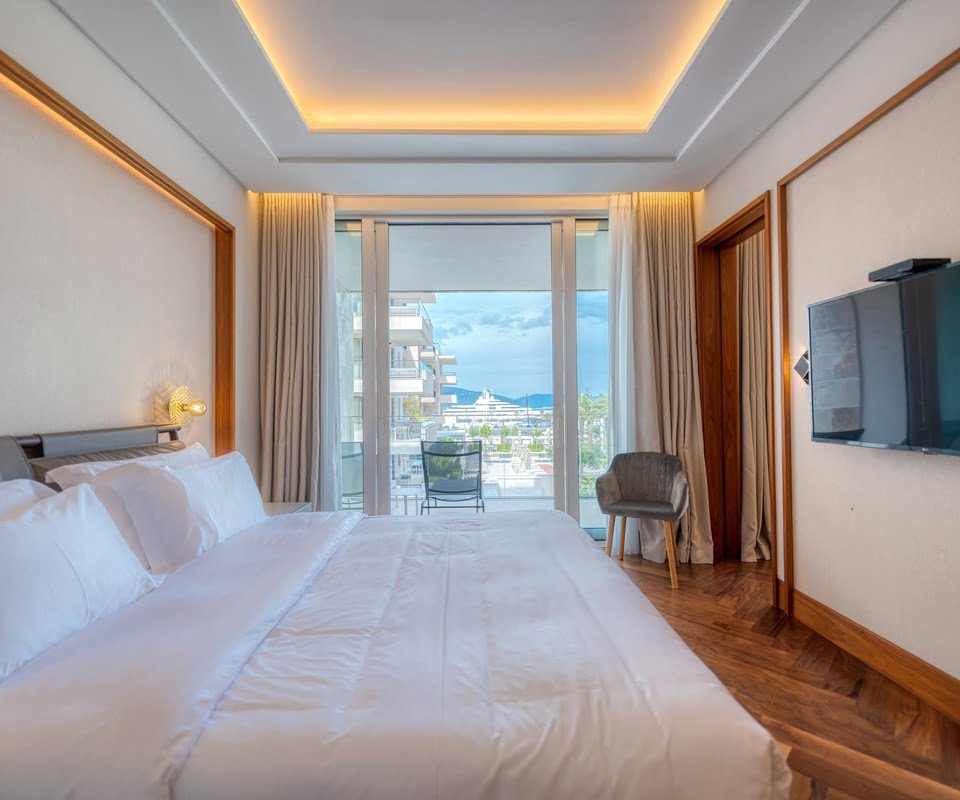 View from an Elena Residencies bedroom