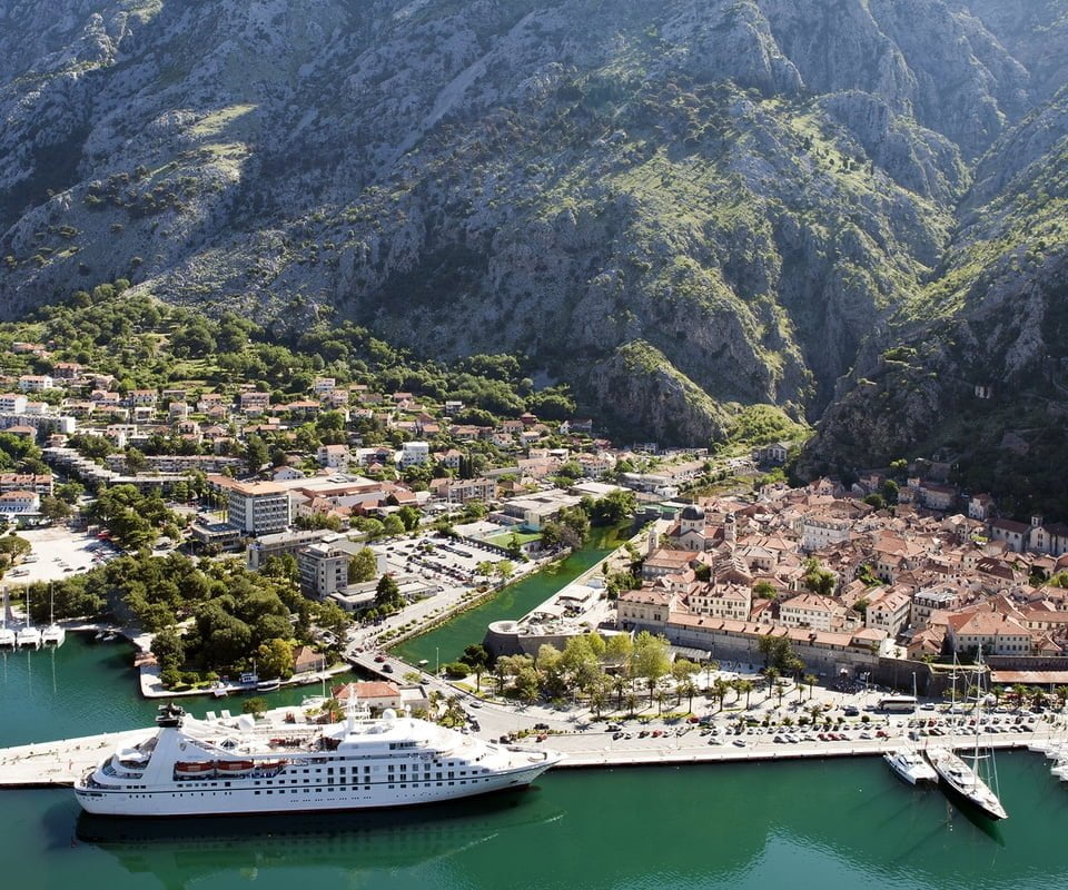 Bay of Kotor landscape