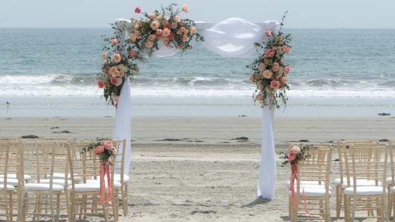 Beach wedding