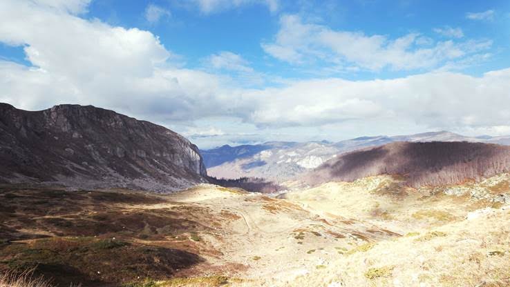 Bjelasica mountain landscape.