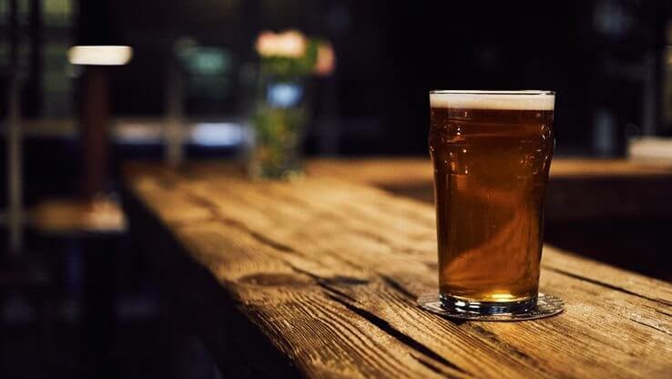 Draft beer cup