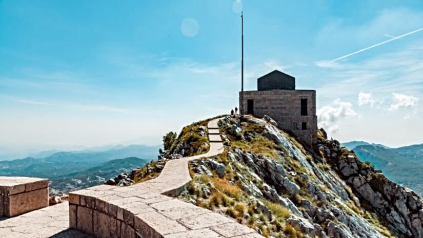 Njegos mausoleum mountain