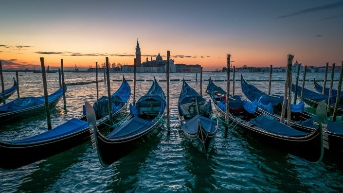 Boats in Venice