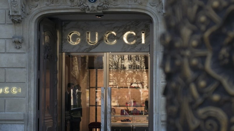 Gucci brand store