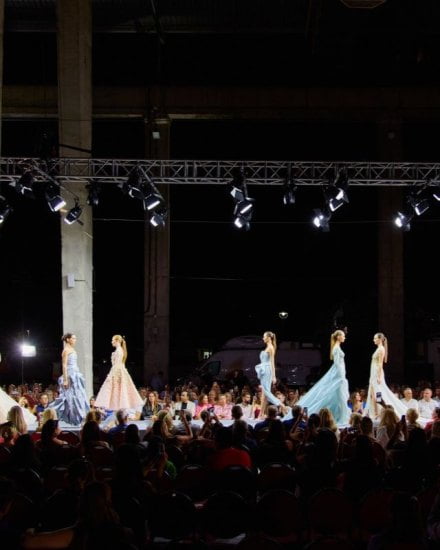 Girls on the catwalk