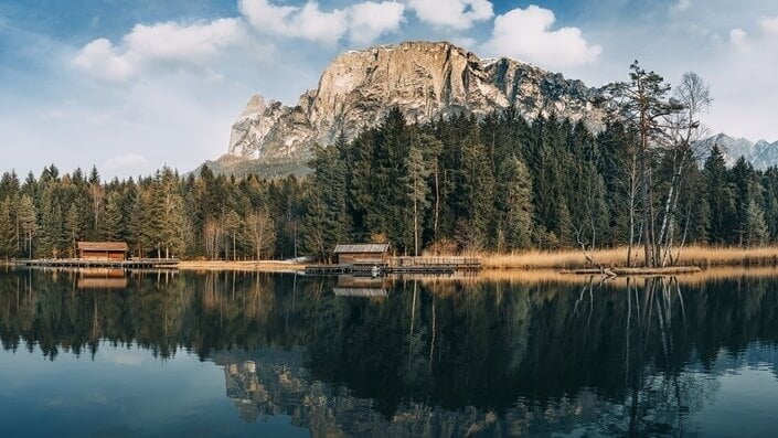 lake and mountain