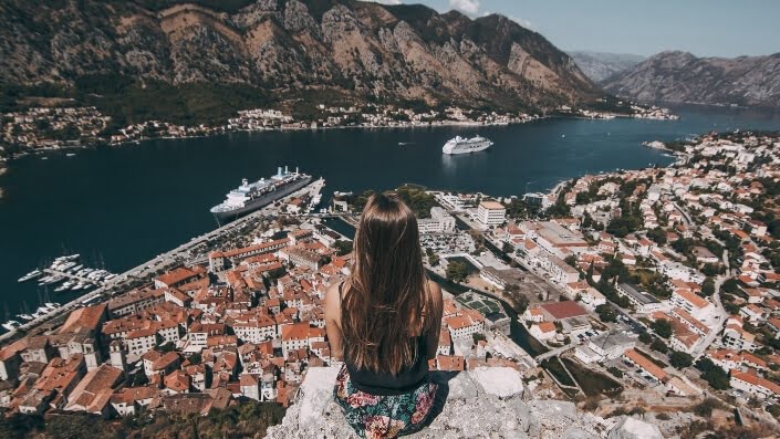 Kotor fortress view