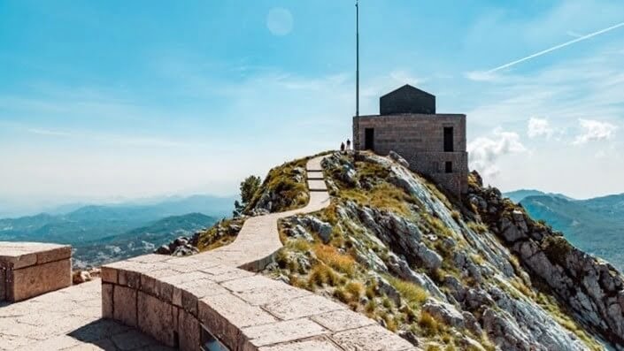 Njegos mausoleum in Montenegro