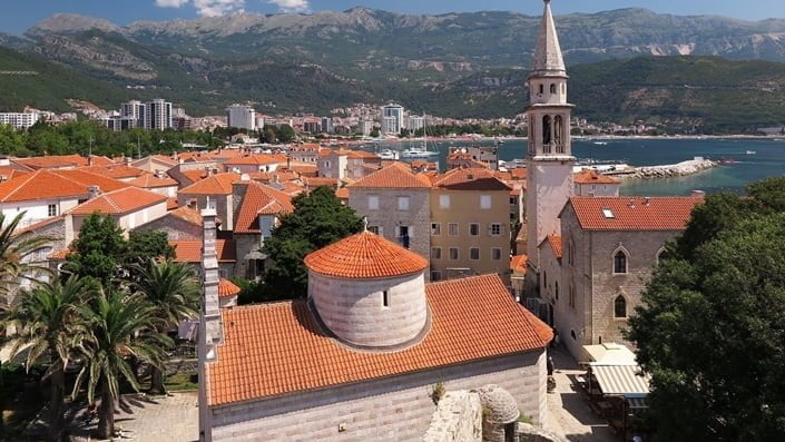 old city at the sea