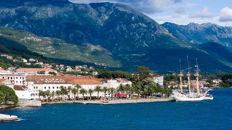 Montenegro bay sea