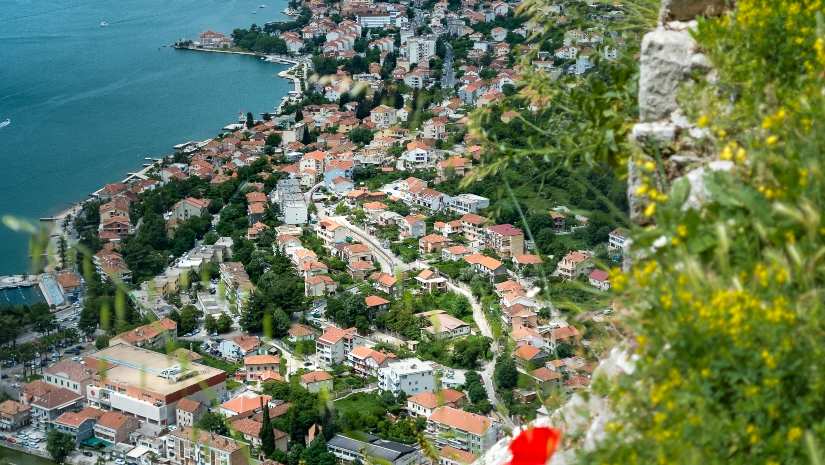 Panoramic view of Kotor.