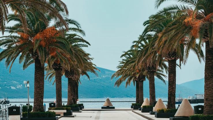 Beach in Tivat