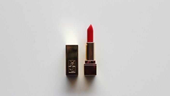 Red lipstick