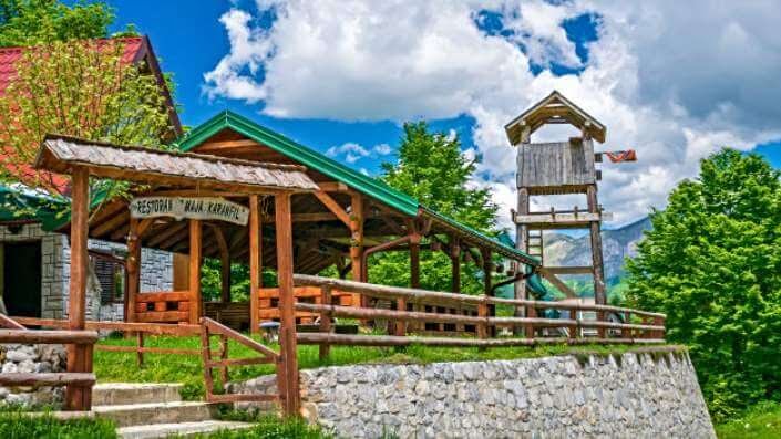 Prokletije National park restaurant