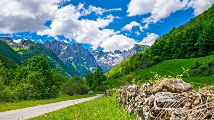 Prokletije landscape