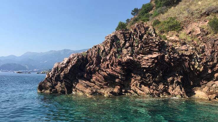 rocks near the sea