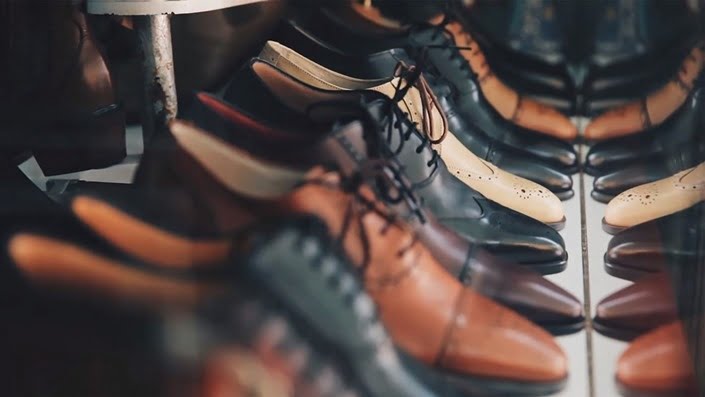 Shoes leather italian men