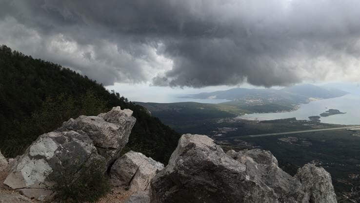 Storm in the mountains