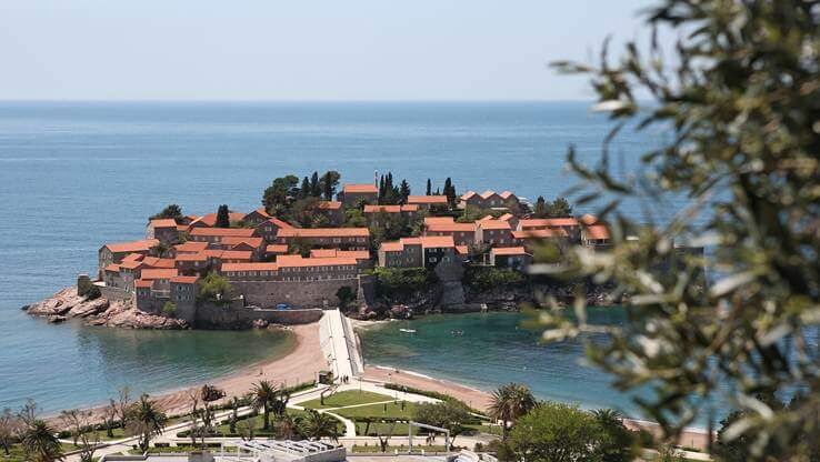 Sveti stefan islet