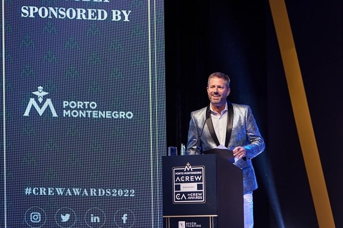 Man giving a speech