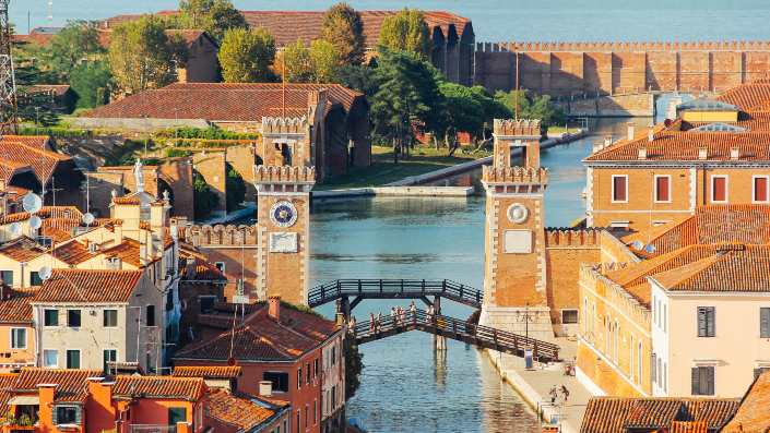 Venice - view of city