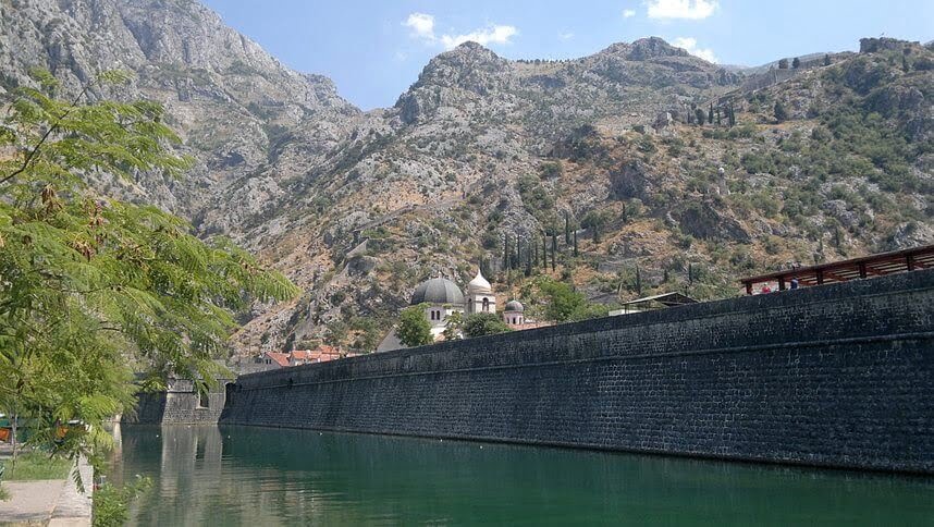 The wall of Kotor