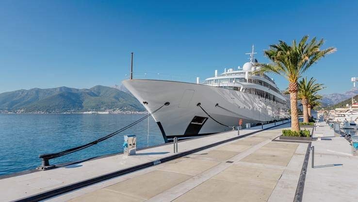 Yacht marine sky